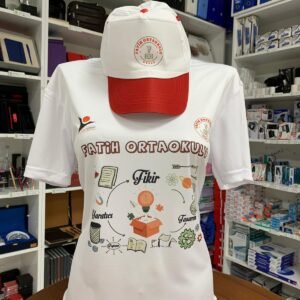 Baskılı Tişört ve Şapka Seti