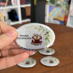 Metal Yaka İsimliği - Mıknatıslı İsimlik -