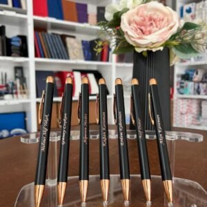 İsme Özel Baskılı Tükenmez Kalem - Bronz -