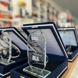 Kristal Kutulu Cam Plaket