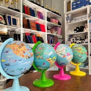 15 Cm. Dünya Küresi (Puzzle Hediyeli)