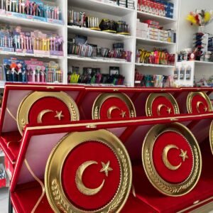 Filografi Sanatı Altın Tabak Plaket