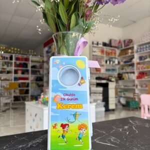 Plastik Kapaklı Kalemlik - İsme Özel Baskılı -