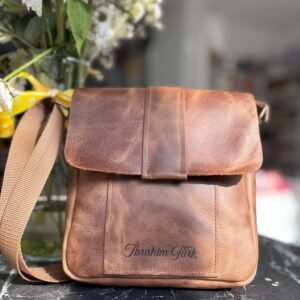 Orjinal Hakiki Deri Çanta - İsme Özel Baskılı
