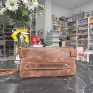 Hakiki Deri Portföy Cüzdan - İsme Özel Baskılı