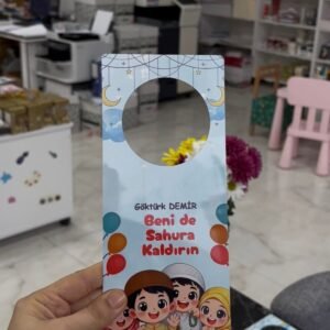 Ramazan Kapı Kolu Askısı